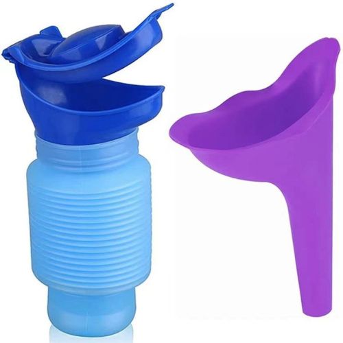 Portable Adult Urinal Outdoor Camping High Quality Travel Urine Car Urination Pee Soft Toilet Urine Help; Toilet For Men Women